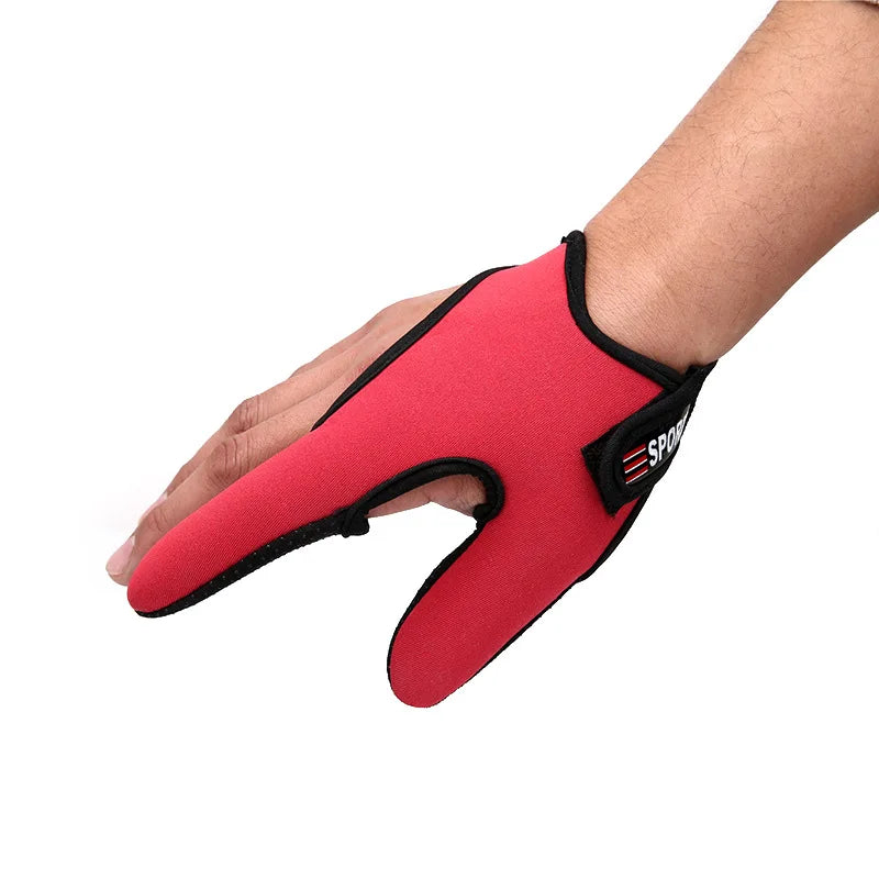 Anti-Slip 2 Fingers Fishing Gloves