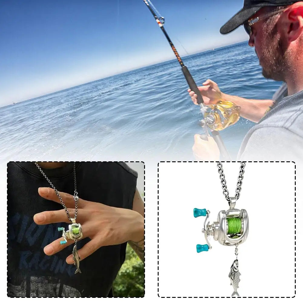 Fishing Reel Pendant