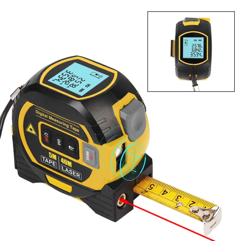 Mètre laser 3 en 1