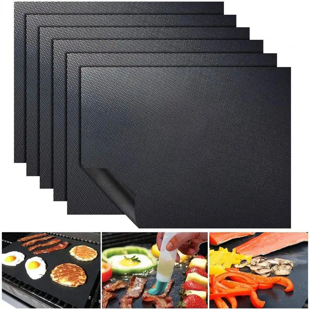 Tapis de cuisson antiadhésif pour barbecue
