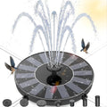 Solar-Powered Fountain Pump for Bird Baths