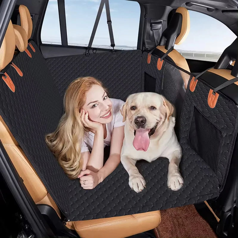 Housse de siège de voiture améliorée pour chien