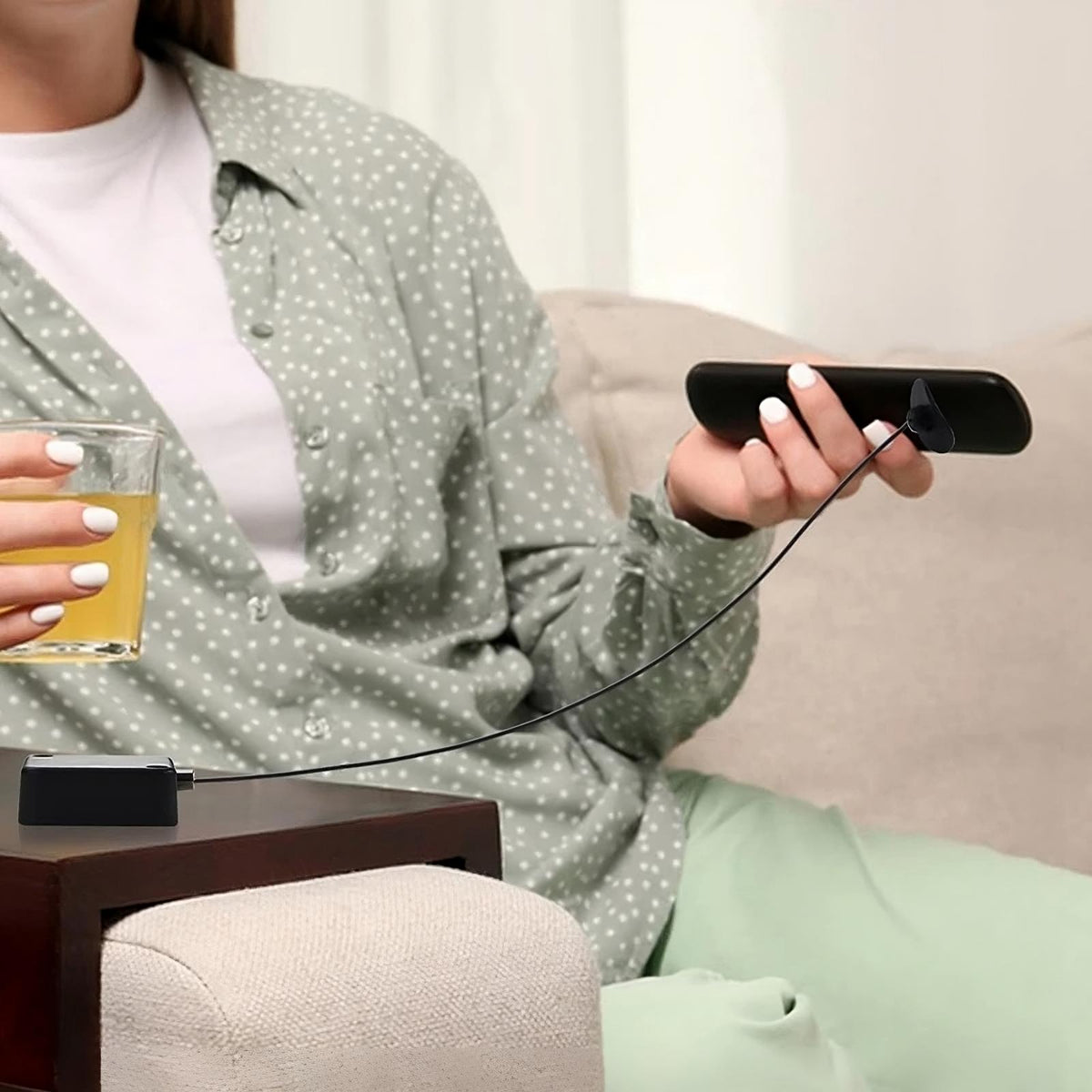 Bedside Remote Cable Lock