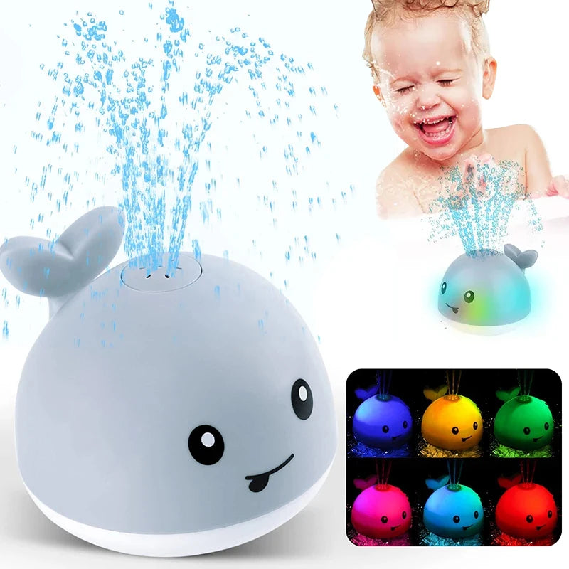 Jouet de bain Baleine lumineuse rechargeable