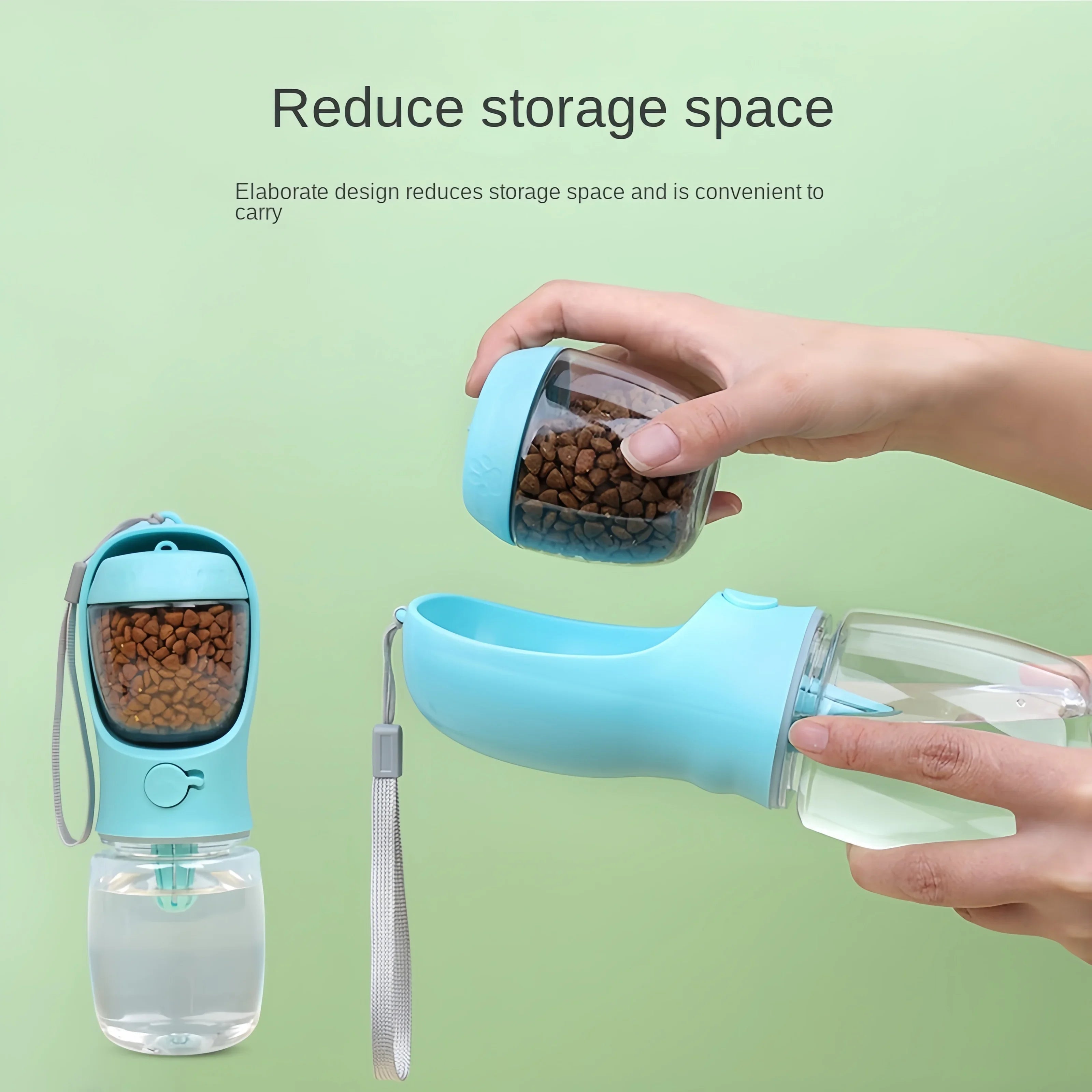 Bouteille d'eau portable pour animaux de compagnie