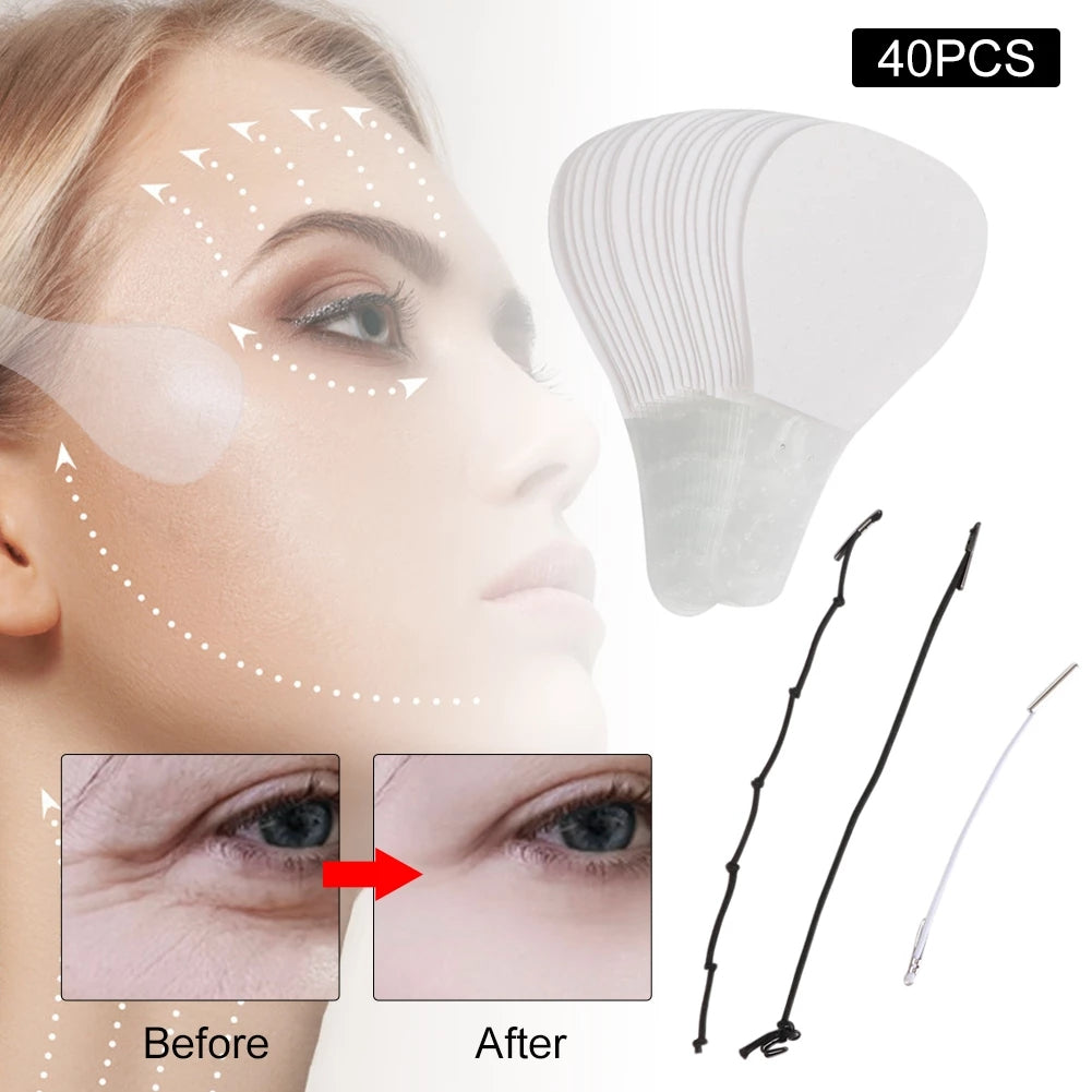 40 rubans adhésifs pour le visage