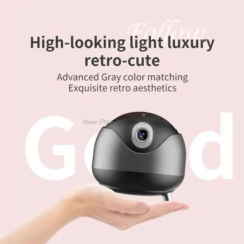 Stabilisateur pour smartphone Q8 AI avec suivi automatique du visage et rotation