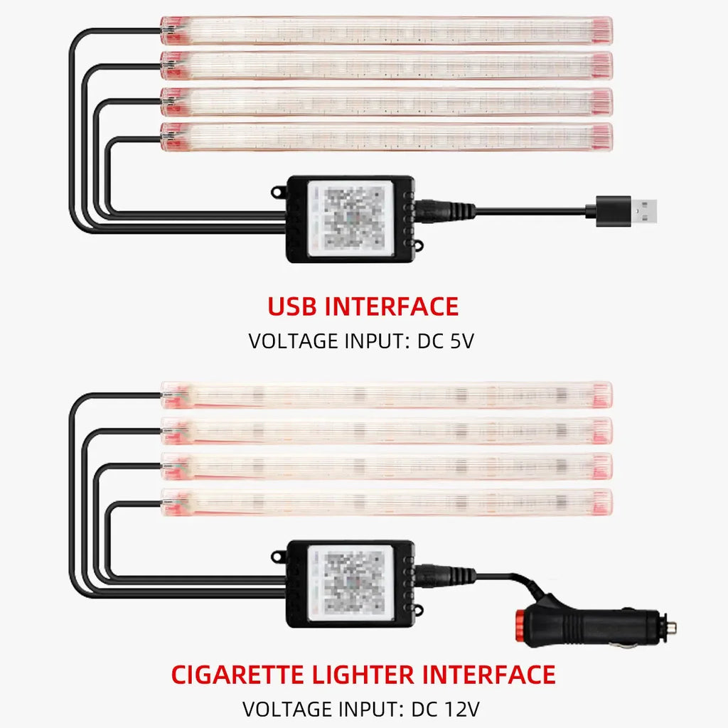 Bandes de phares à LED pour motos