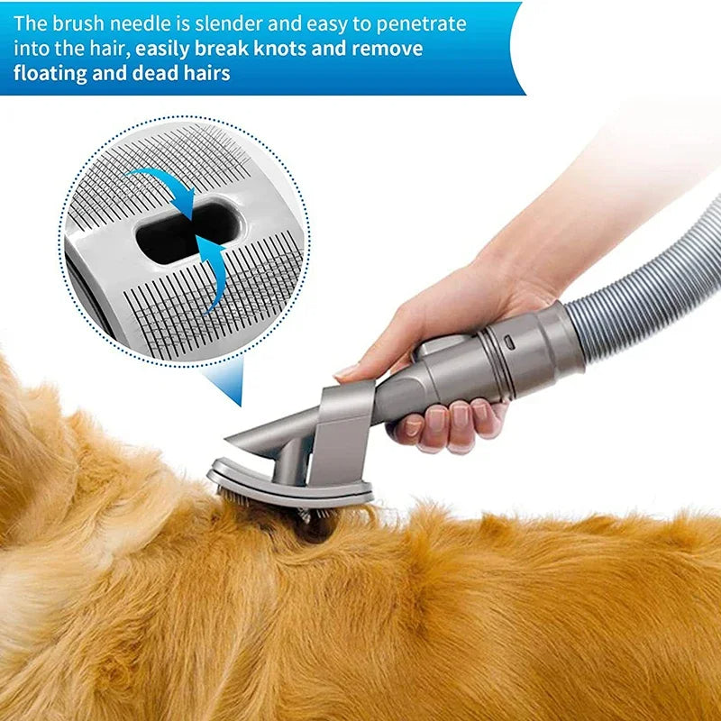 Accessoire de toilettage pour animaux de compagnie pour aspirateur Dyson