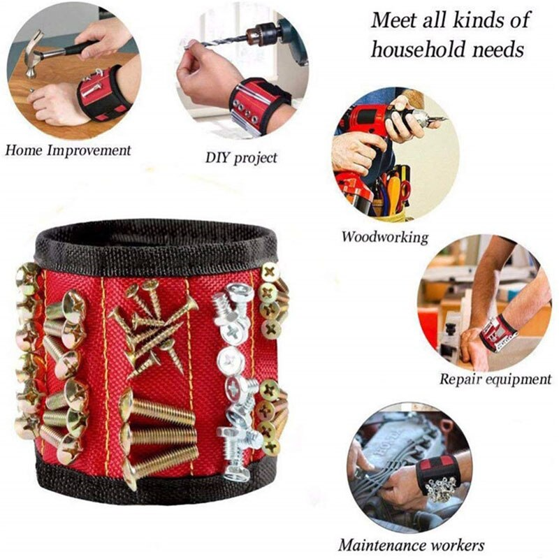 Bracelet magnétique pour outils