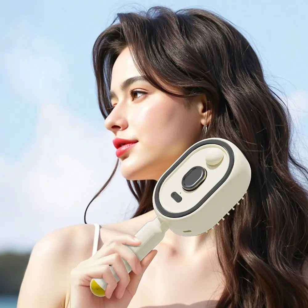 Electric Detangling Spray Scalp Massage Comb