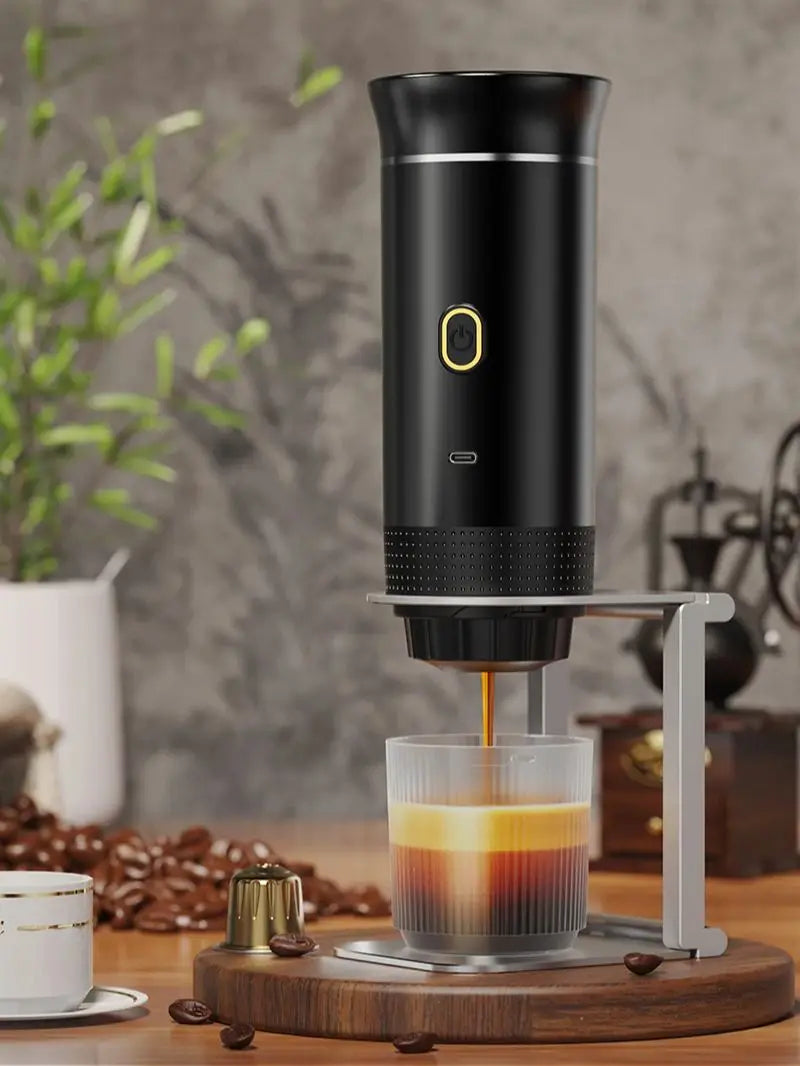 Portable Coffee Maker for Pods, Capsules & Grounds