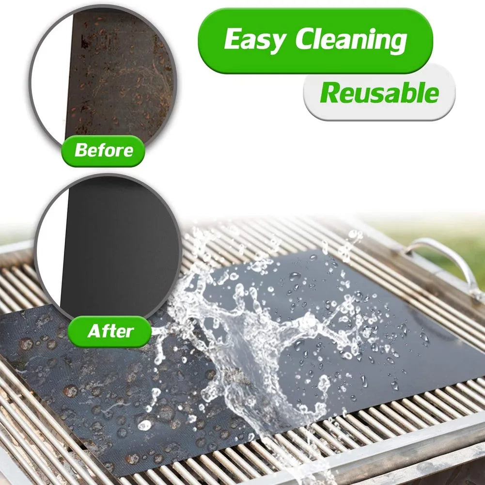 Tapis de cuisson antiadhésif pour barbecue