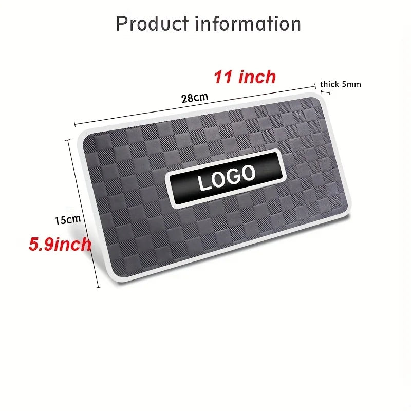 Tapis de sol lumineux personnalisé pour voiture