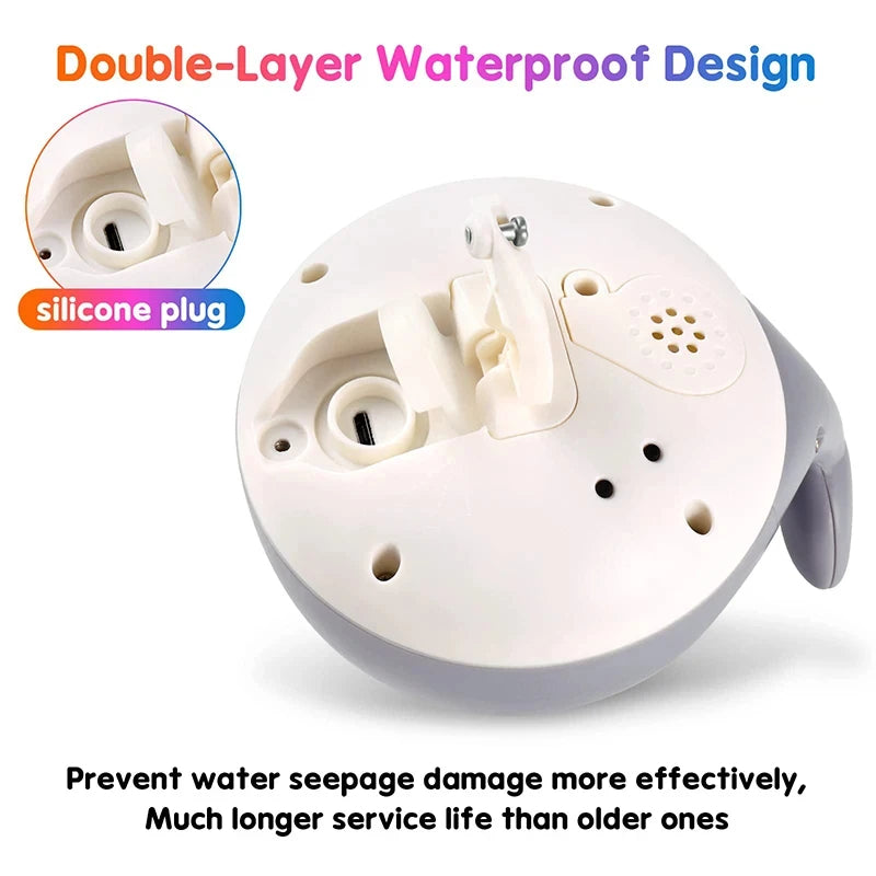 Jouet de bain Baleine lumineuse rechargeable
