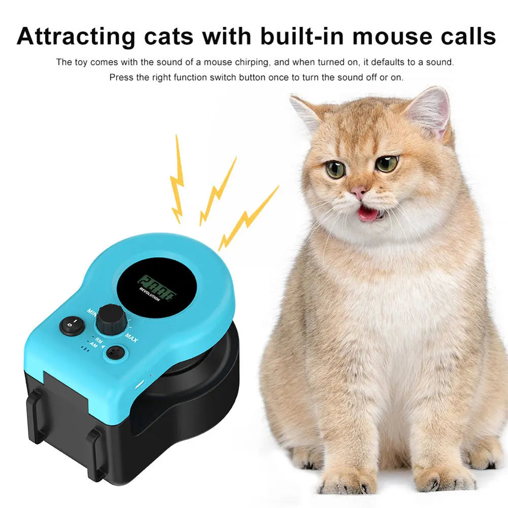 Tapis roulant interactif pour chat "Course Poursuite"