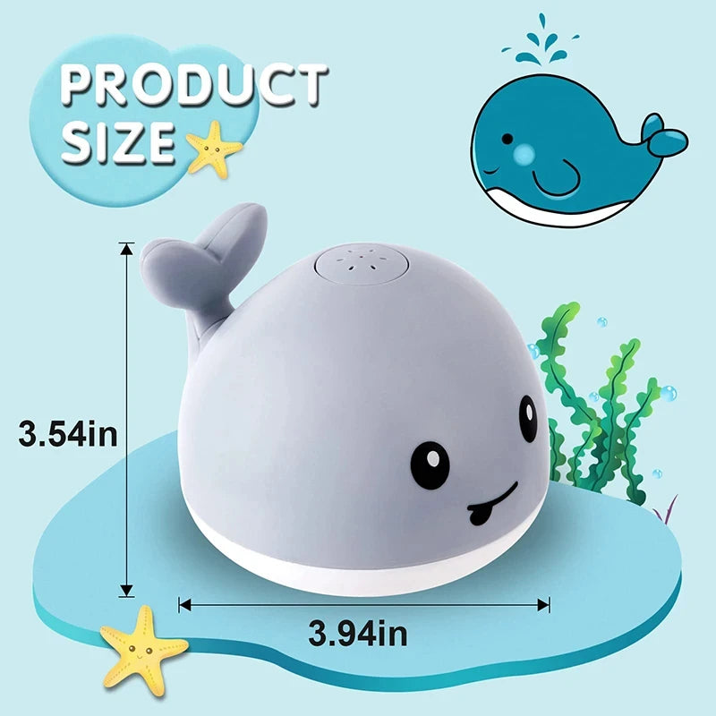 Jouet de bain Baleine lumineuse rechargeable