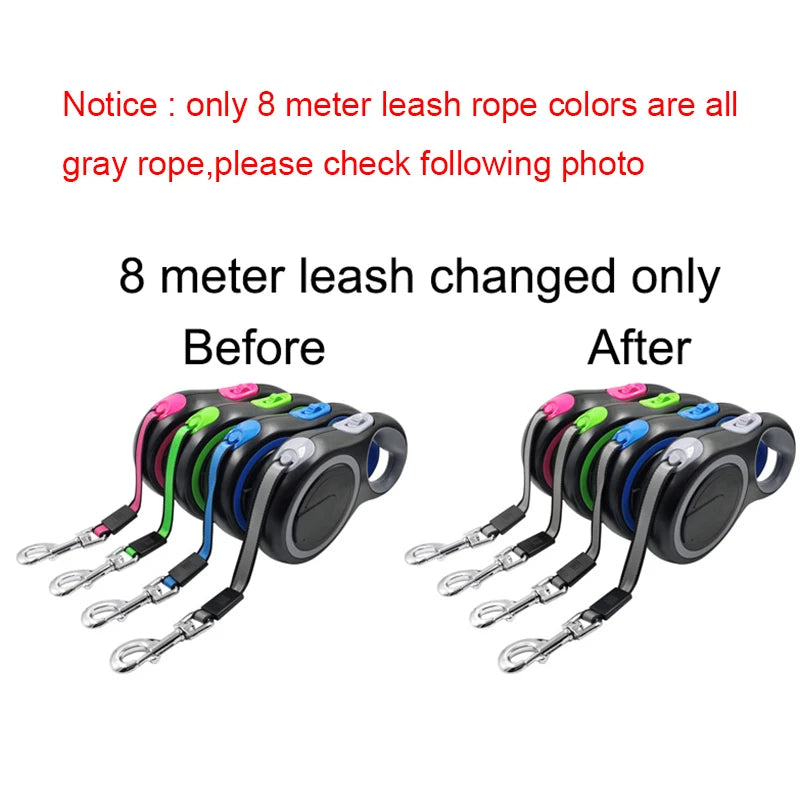 Laisse rétractable pour chien