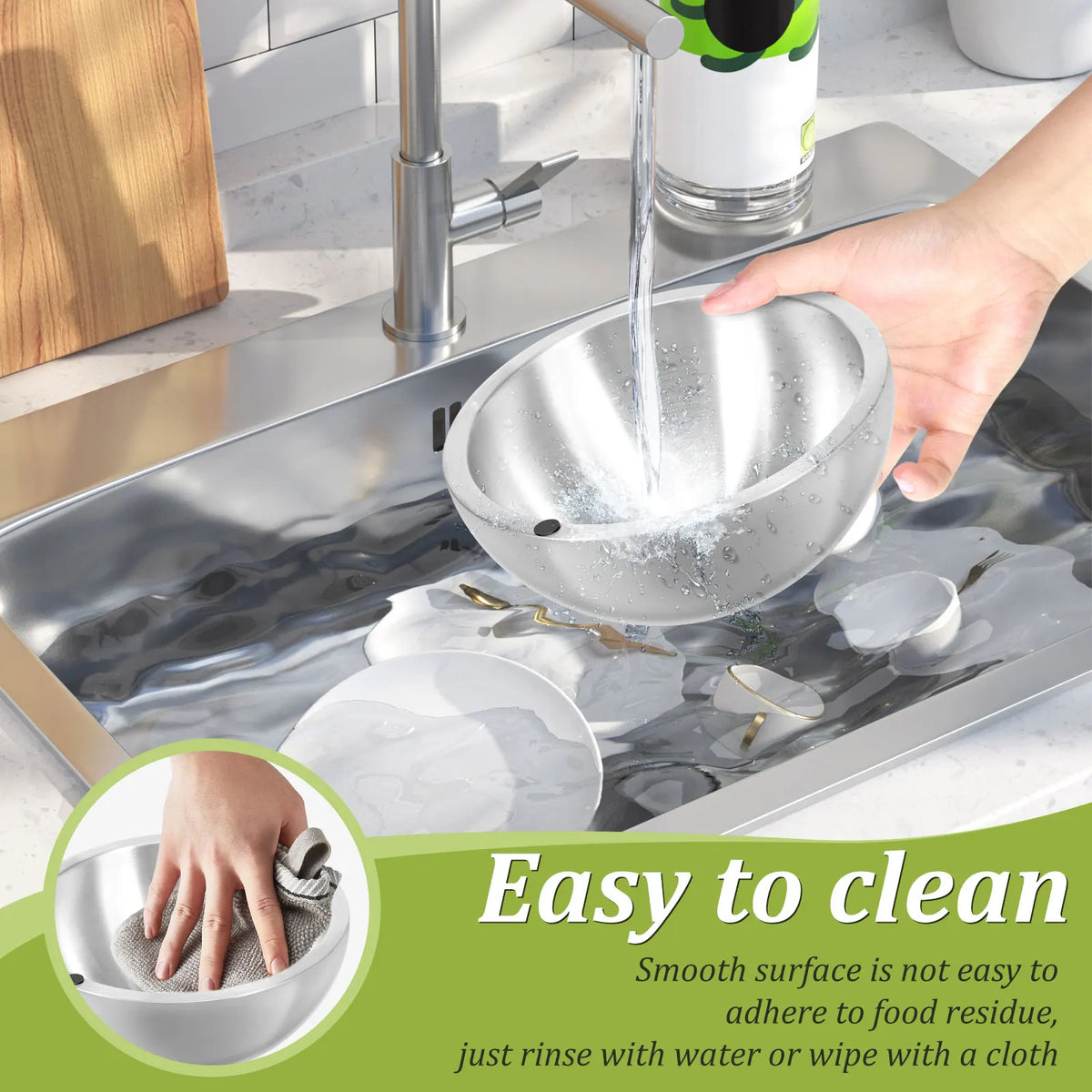 Stainless Steel Cooling Bowl