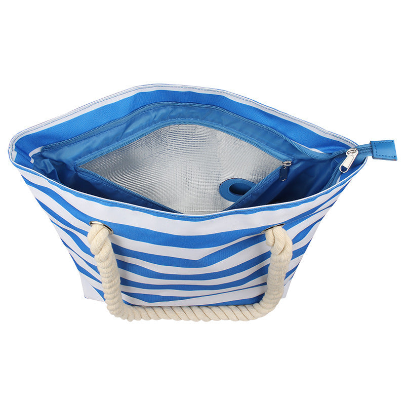 Insulated Tote Bag with Drink Dispenser