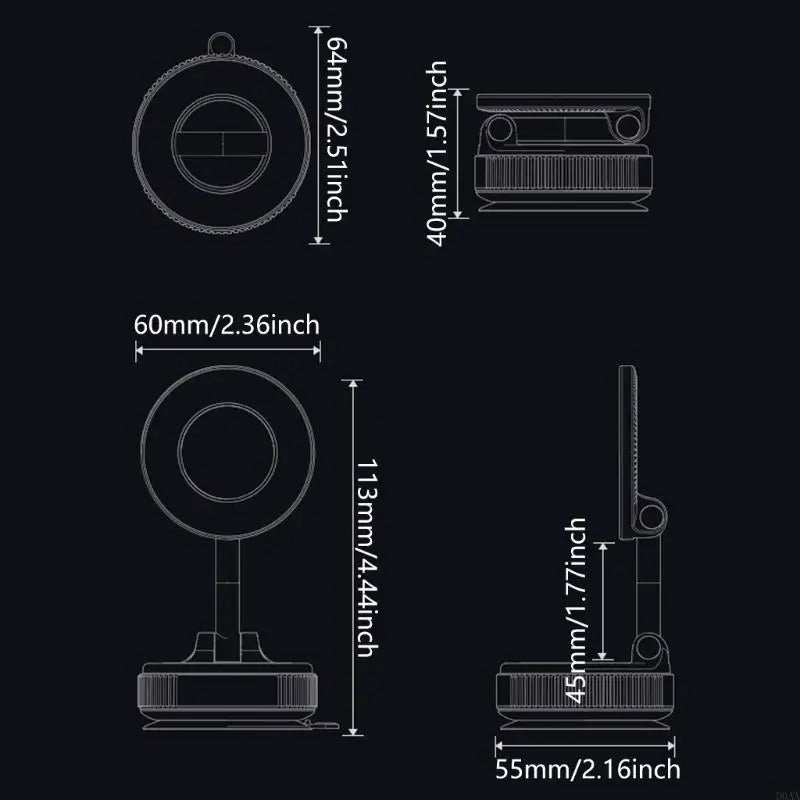 MagSafe Vacuum Magnetic Phone Holder