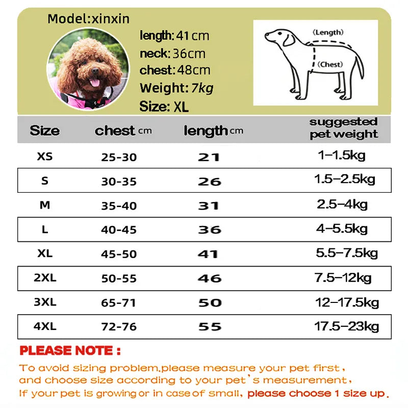 Waterproof Dog Jumpsuit Raincoat with Dog Face Design