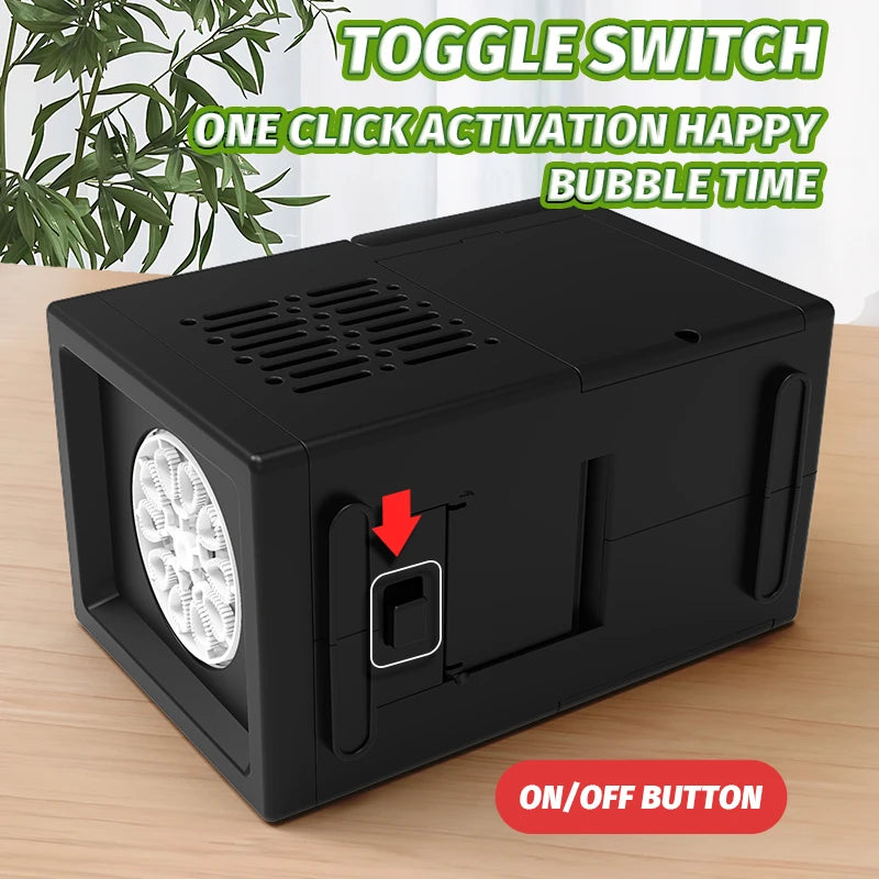 Automatic 10 Hole Bubble Blower
