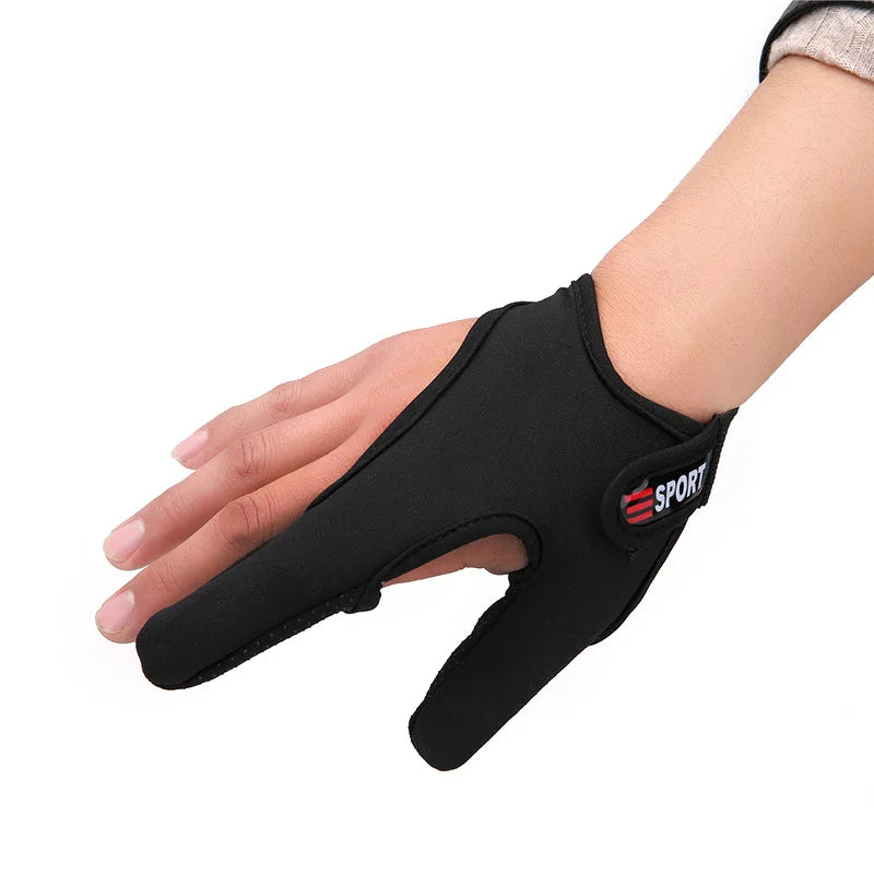 Anti-Slip 2 Fingers Fishing Gloves