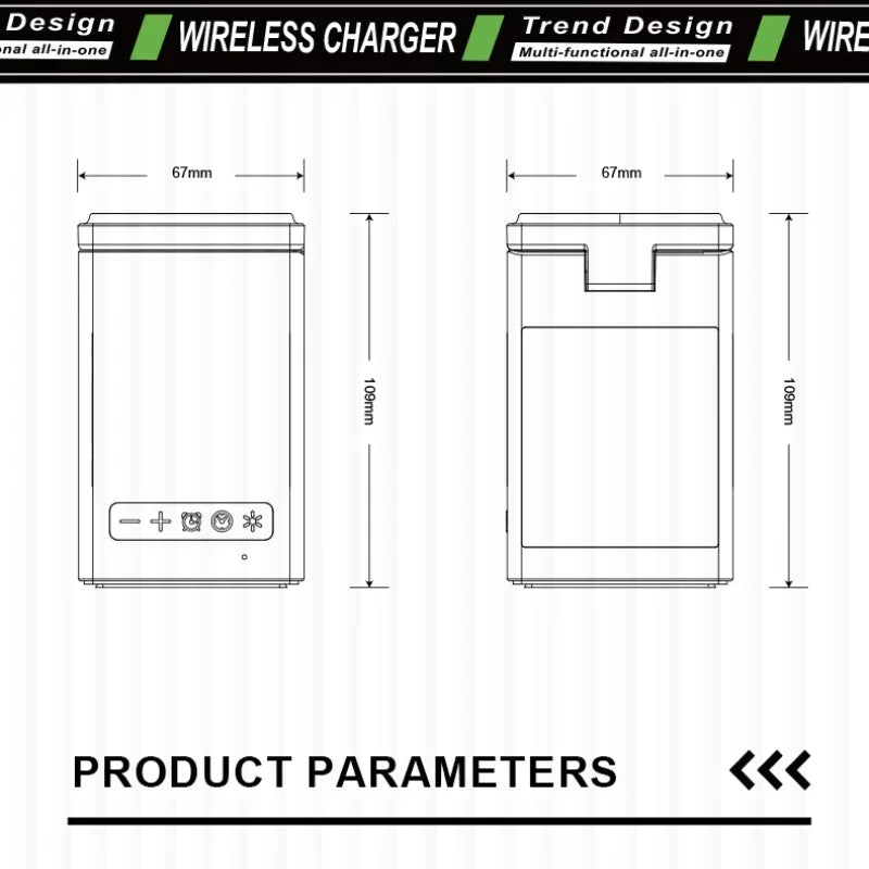 6-in-1 Magnetic Wireless Charging Station