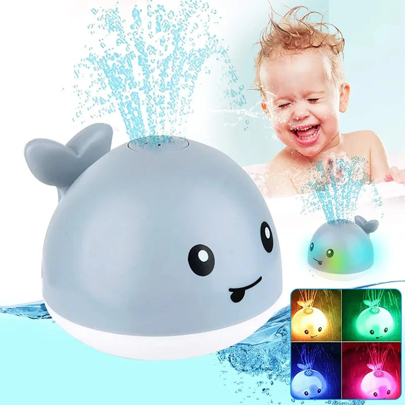 Jouet de bain Baleine lumineuse rechargeable