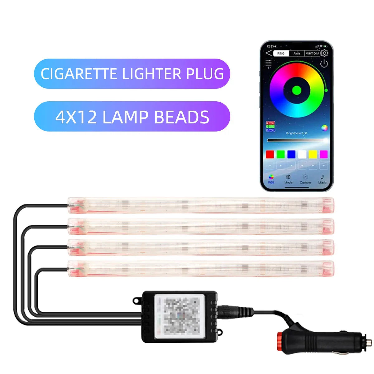 Bandes de phares à LED pour motos
