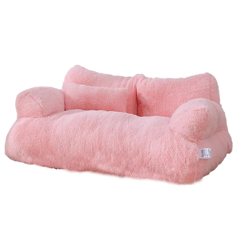 Lit de luxe moelleux pour animaux de compagnie (chats et chiens)