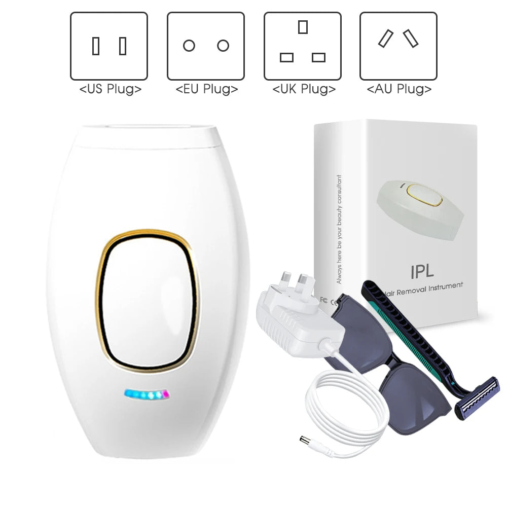 Laser Hair Removal Epilator – IPL Hair Removal Device